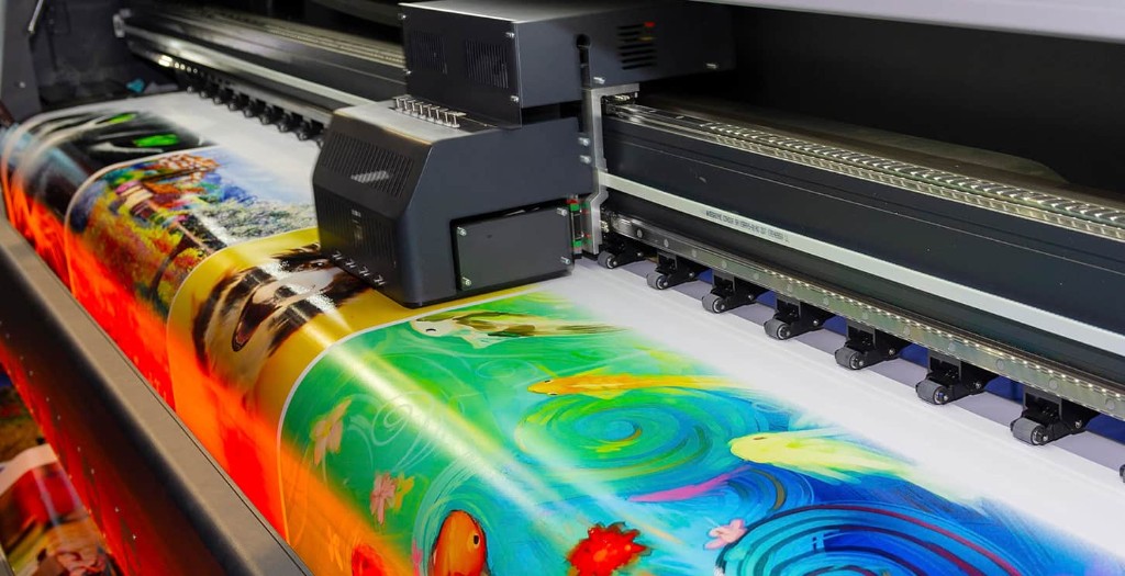 Printing poster color space workflow